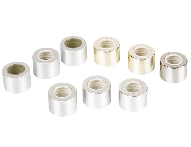 Kosmetisches Aluminium-plastischer Deckelzubehör