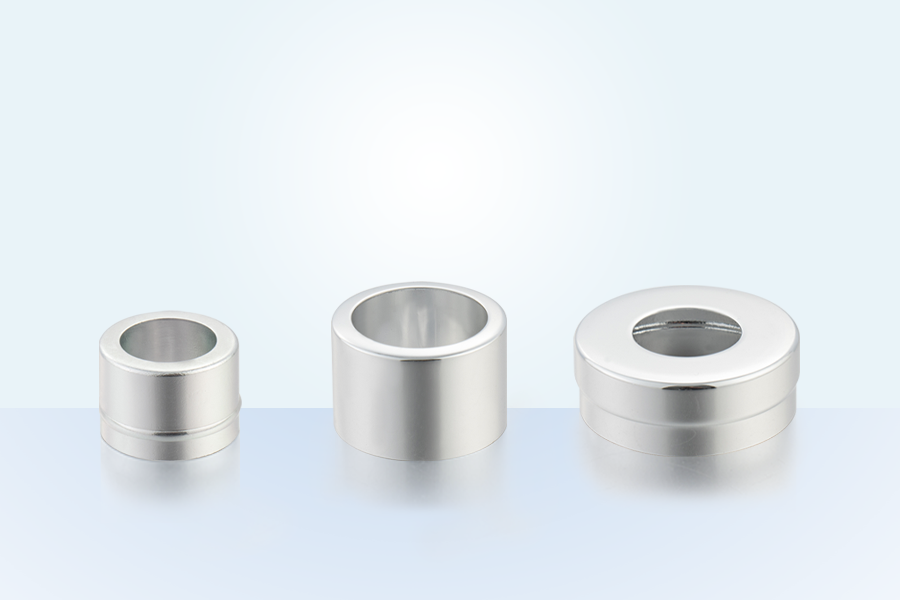 Kosmetik -Set -Zubehör Aluminium Schulterabdeckung